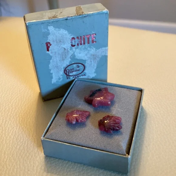 Vintage Rhodonite Set - Picture 4 of 4